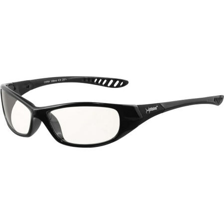 

KleenGuard V40 Hellraiser Safety Eyewear Lightweight Flexible Comfortable Impact Resistant Anti-fog - Ultraviolet Protection - Polycarbonate Lens - Clear Black - 1 Each