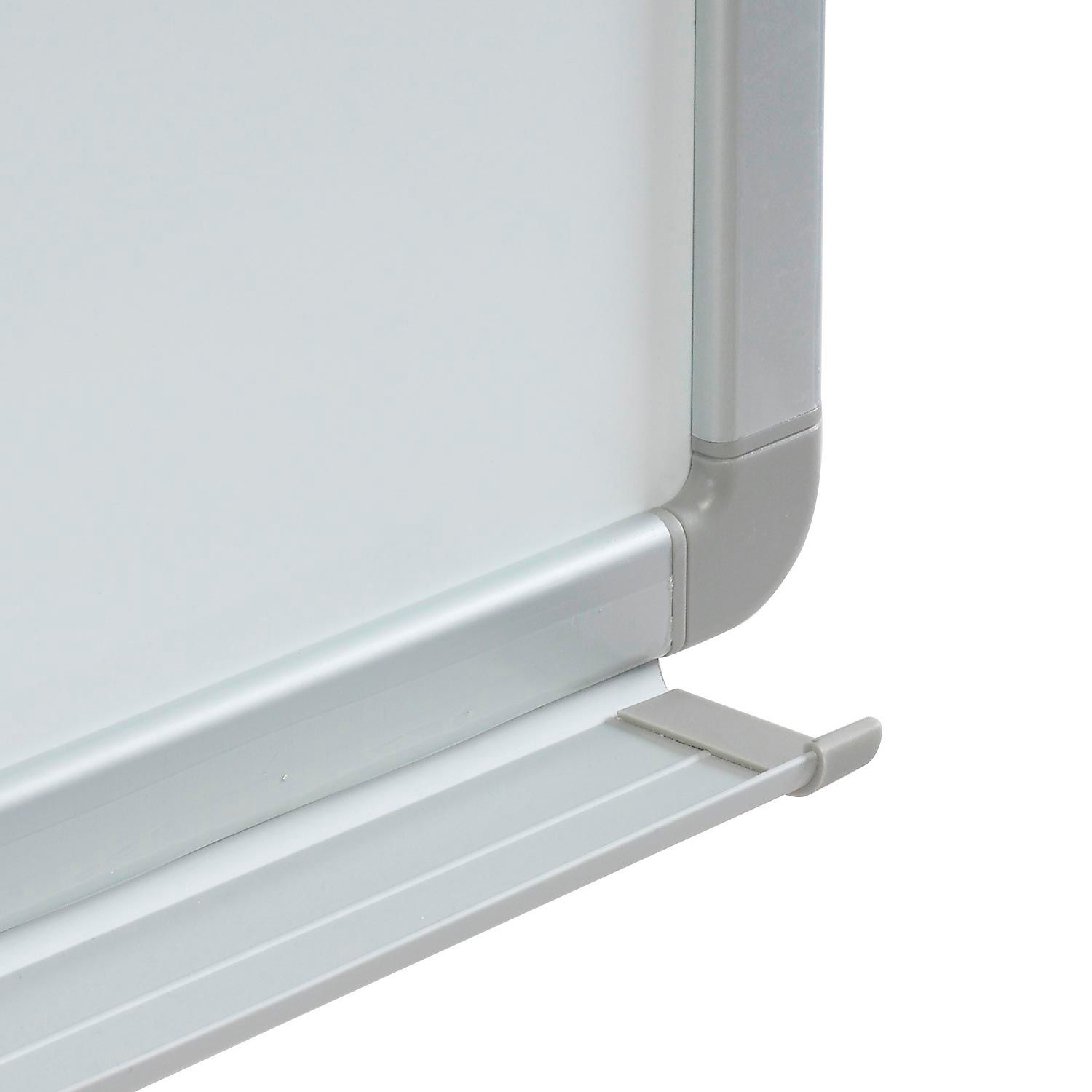96"W x 48"H Magnetic Whiteboard, Steel Surface with Aluminum Frame, 2/Pk