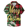 thumbnail image 2 of Elvqul Mens Cute Shirts Christmas Graphic Button up Trendy Shirts for Men, 2 of 5