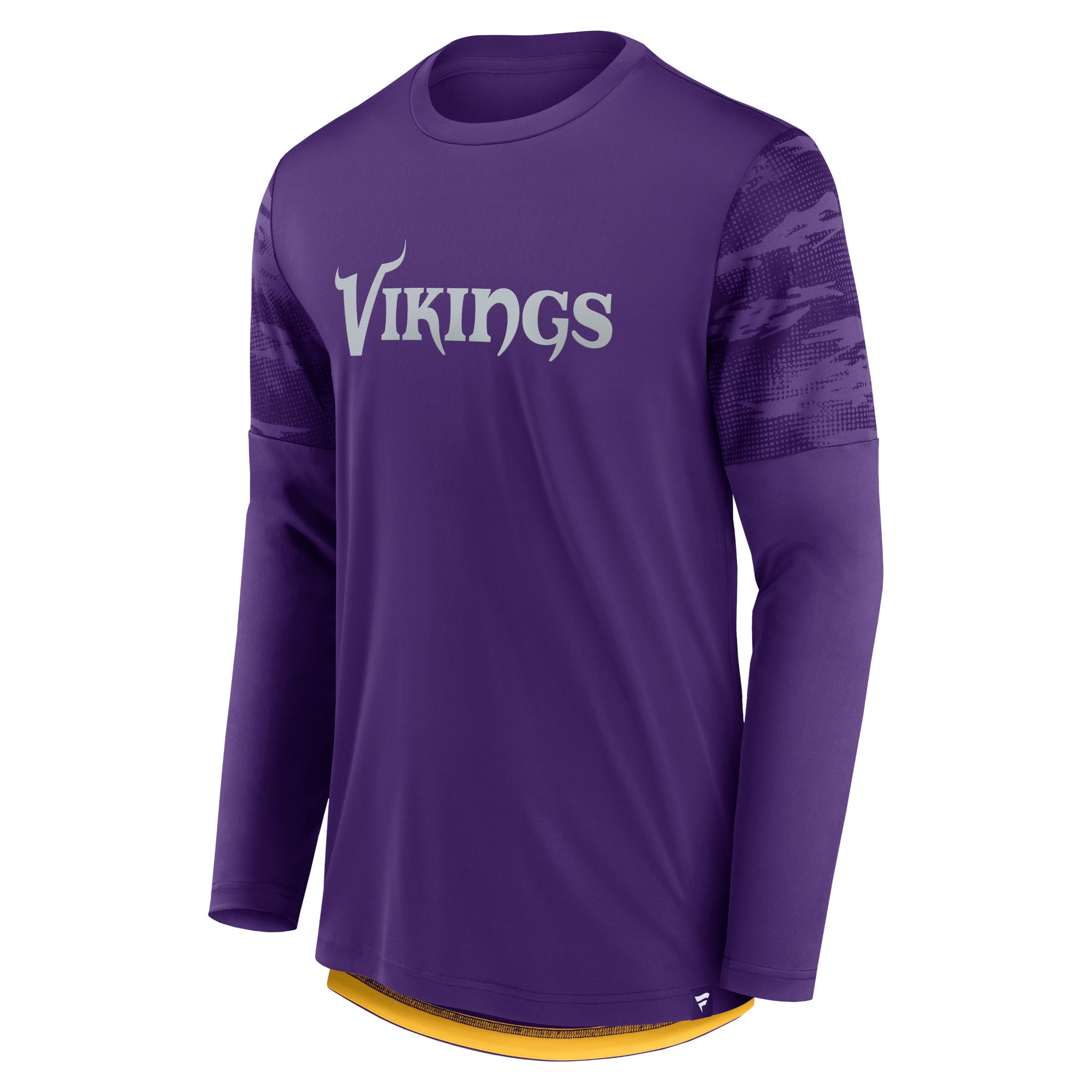 Youth Minnesota Vikings Team Graphic Crew Neck Long Sleeve Tee by