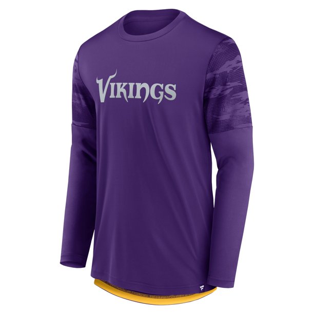 Men's Navy Western Washington Vikings Long Sleeve T-Shirt