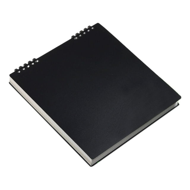 Spiral Notebook, Memo Notebook Notepads Grids Notebook Writing Notebook Notebook for Work Journal Diary Book Notes Journals for Work Schools Note Taking Business Bulk Teacher Supplies, Black
