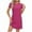 Hot Pink, variant on Young Adult Dresses Women's Fashion Casual Solid Color Pocket Summer Sleeveless Round-Neck Dress S-2XL Gift for Her