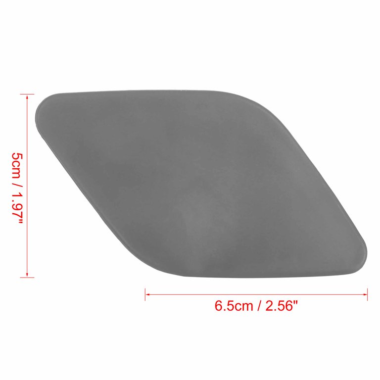 51657052428 Car Front Right Headlight Washer Nozzle Cover Black 