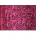 thumbnail image 1 of Ahgly Company Indoor Rectangle Abstract Purple Modern Area Rugs, 8' x 10', 1 of 4