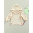thumbnail image 2 of xiaxaixu Children Pullover, Solid Color Long Sleeve Tops for Boys and Girls, 2 of 9