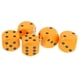 thumbnail image 4 of Set de 5 Unidades 6 Dados de para Juegos de Dados Mazmorras y Dragones Juegos de RPG CUTICAT Dados, 4 of 7