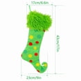 thumbnail image 5 of AOOOWER Green Santa Stocking Hanger Decorative Tree Accent For Outdoor Holiday Decoration, 5 of 8