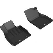 3D MAXpider Custom Fit Kagu Floor Mat (Black) Compatible with Mazda MAZDA3 2019-2025 / CX-30 2020-2025 - Front Row