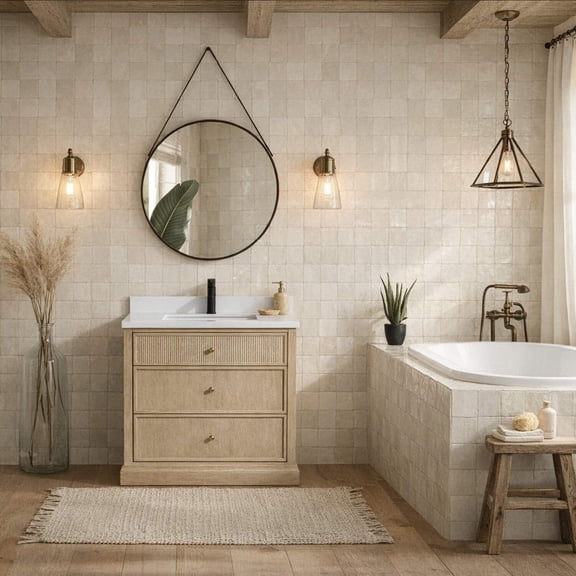 Redondo 30" Bathroom Vanity Ash Oak