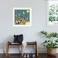thumbnail image 3 of Art.com Peaceable Kingdom 3 Giclee Print by David Sheskin, White Frame Wall Art, 29" x 29", 3 of 5