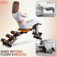 thumbnail image 4 of AB Machine for Stomach Workout,Multi-Functional Adjustable Ab Crunch Machine for Total Body Workout, Ab Exercise Equipment, 4 of 9