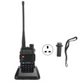 thumbnail image 1 of BF UV5R 8W Walkie Talkie para automóvil Radio bidireccional de doble banda con batería incorporada (100-240V) (Reino Unido), 1 of 5