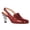Red, variant on Women's Closed Square Toe Loafers Special Spiral Heels Slingback Buckled Back Strap Shoes for Party Casual Daily Dressy Pumps Shoes Size 15 Red