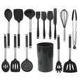 thumbnail image 1 of Juego de utensilios de cocina Sunnimix 15 Piezas de Acero inoxidable y silicona, 1 of 6