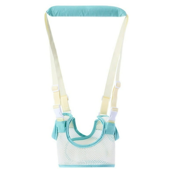 Arnés de seguridad para caminar para bebés, cómodo y transpirable, correa para niños pequeños, arnés de seguridad para niñas y niños, para viajes, color verde