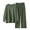 Army Green, variant on Giftesty Womens Shirts Plus Size Women's Solid Color Loose Fitting Large Size Long Sleeved Long Pants Pajama Set Home Clothing