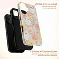 thumbnail image 5 of Cottagecore Halloween iPhone Case – Floral Ghost Vibes in Pastel Pink Phone Cover for iPhone 16 15 14 13 12 11 Pro Max Mini, 5 of 6