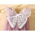 thumbnail image 3 of PENGXIANG Princesse Robe Sans Manches Papillon Forme Maille Robepetites Filles, 3 of 6