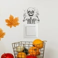 thumbnail image 4 of Halloween Skeleton Wall Decal Funny Light Cover Sticker Home Decoration, 4 of 7
