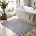 thumbnail image 6 of CAMILSON Ultra Soft High Pile Fluffy Non-Slip Indoor Area Rugs Gray 2x3, 6 of 8