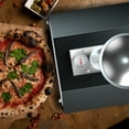 thumbnail image 3 of Patiojoy 12 Inch Outdoor Pizza Oven Portable Wood Fired Stainless Steel Pizza Grill with Pizza Stone Foldable Legs Thermometer and Pizza Peel, 3 of 10