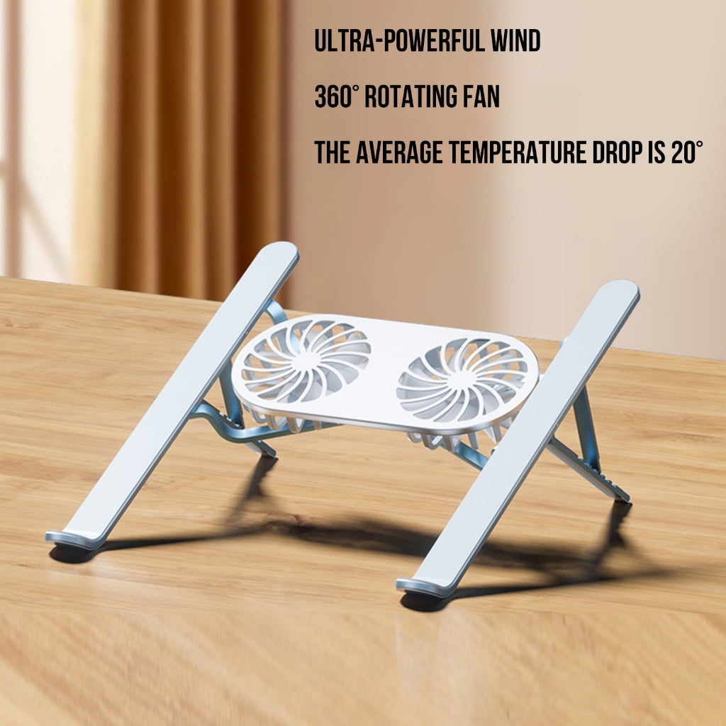 Zeiwohndc Laptop Cooling Bracket with 6Level Adjustment Aluminum Stand for Gamers