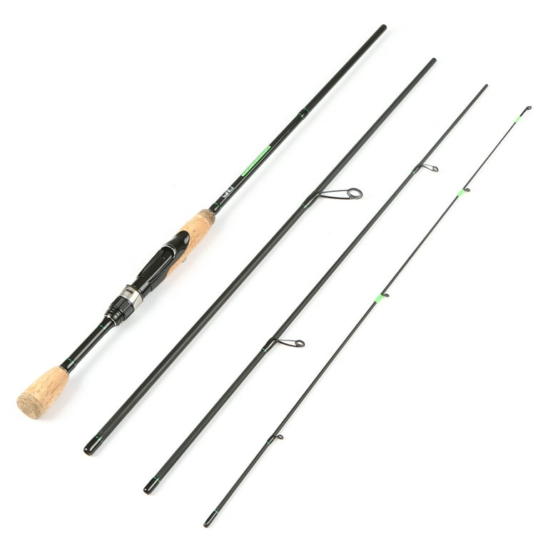 ICEWEI 4Piece Spinning Rod and Reel Combos FULL KIT Carbon Fiber