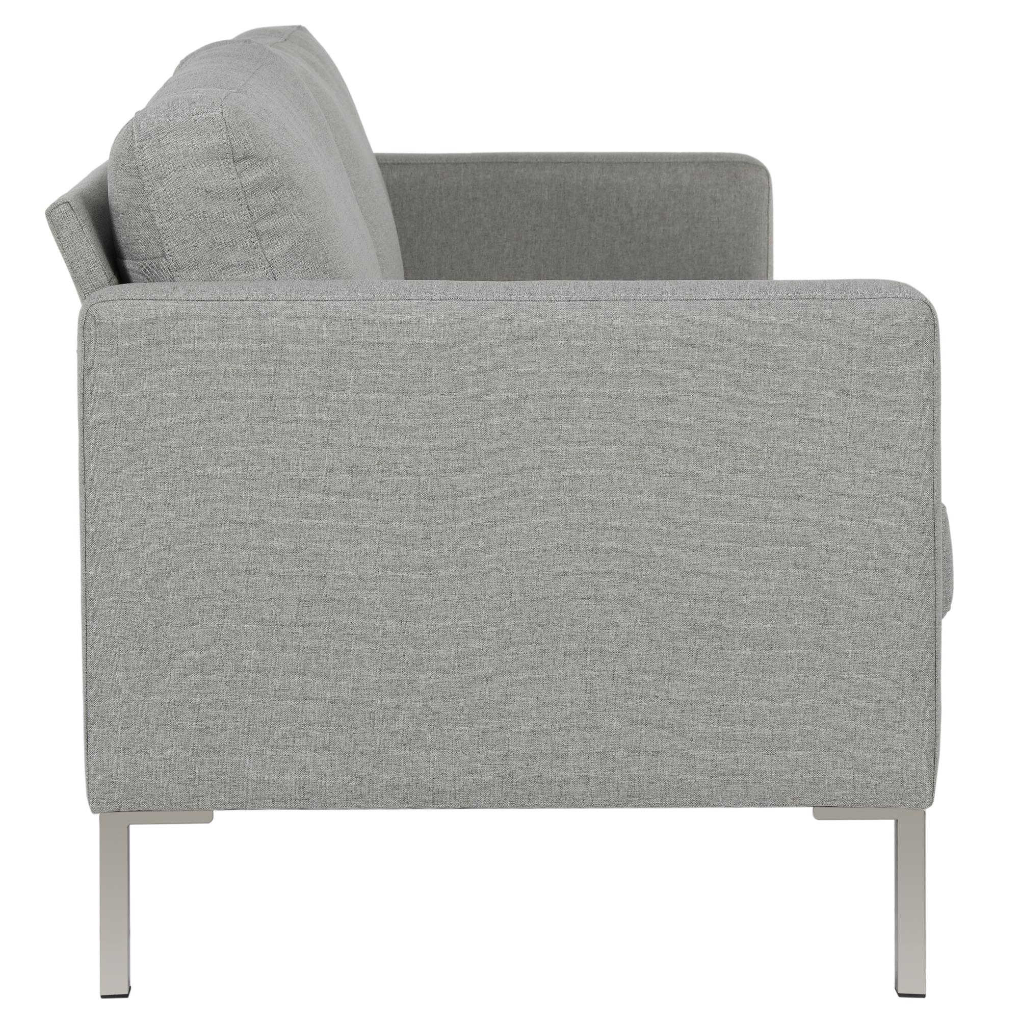 DHP Lexington Modern Sofa & Couch, Living Room Furniture, Gray Linen - image 9 of 15