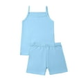 thumbnail image 6 of THDHVS Outfits for Girls,Toddler Girl Outfits,Cotton Sleeveless Camisole 2 Piece Set for Girls Summer Lounge Wear Home Outfit and Casual Comfortable 4-7 Years, 6 of 6