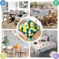thumbnail image 3 of Camouflage Square Tablecloth 42x42in(107x107cm) – Waterproof Polyester Printed Table Cover, Wrinkle Resistant & Washable for Kitchen Dining Picnic Party Decor, 3 of 6