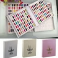 thumbnail image 3 of 120 colores Nail Gel Polish Display Design Color Rosado jinwen libro de exhibición de color de uñas, 3 of 8