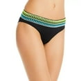 thumbnail image 2 of Peixoto Womens Smocked Metallic Swim Bottom Separates, 2 of 3