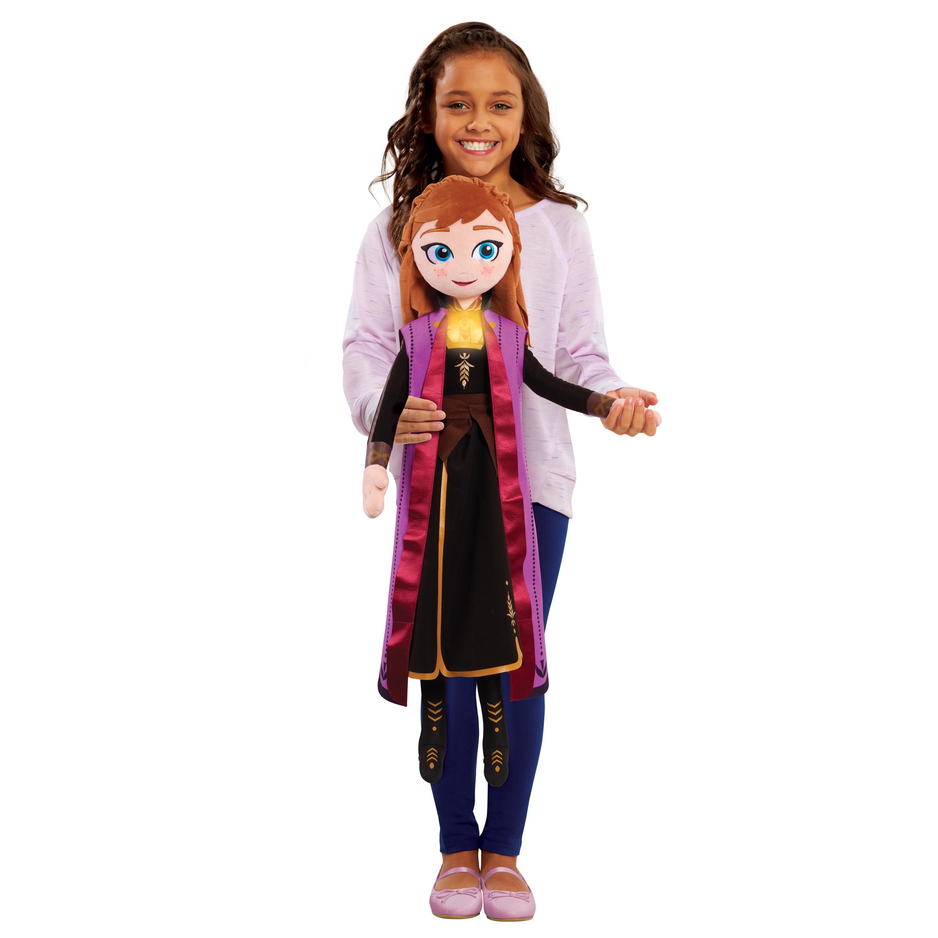 frozen 2 elsa jumbo singing plush