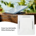 thumbnail image 4 of Dish Satellite Protective Cover, Acrylic Dish Satellite Protective Cover Seamless Fit Shock Resistant Practical Anti Drop Weather Resistant  for RV, 4 of 7