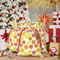 thumbnail image 5 of Fuzoiu Lemon Orange Print Christmas Gift Bag,Burlap Gift Bag with Drawstring Closure & Hang Tag,Perfect for Holidays, Birthdays, and Special Occasions-Medium, 5 of 7