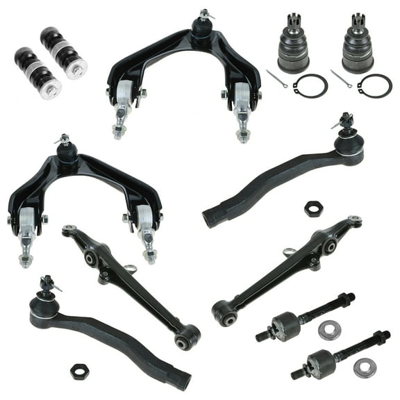 TRQ Ball Joint Tie Rod Control Arm Sway Bar End Link Front Suspension Kit 12pc PSA56295 Fits select: 1994-1997 HONDA ACCORD, 1997-1998 ACURA 3.0CL