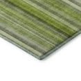 thumbnail image 4 of Addison Rugs Mayfield Washable Transitional Stripes Green Rectangle Rug, 10' x 14', 4 of 6