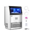 thumbnail image 1 of Máquina de hacer hielo comercial VEVOR 90 libras/24 horas con almacenamiento de 33 libras, 1 of 9