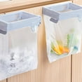 thumbnail image 4 of Rack,Foldable Trash Bag Holder, Over The Cabinet Hanging Garbage Bag Dispenser - Space Saving Collapsible Trash Can with Carabiner, No Drill for Kitchen, Bathroom, RV & Camping, 4 of 5