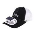 thumbnail image 1 of Sombreros con visera y ventilador, transpirables, para pesca, ciclismo y acampada. Negro, 1 of 9