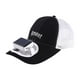 thumbnail image 2 of Sombrero de visera con ventilador ajustable para el sol ventilador integrado para ciclismo y senderismo Negro Yinane, 2 of 8