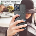 thumbnail image 6 of JETech Glitter Case for iPhone 13 Pro 6.1-Inch, Bling Sparkle Shockproof Phone Bumper Cover, Cute Sparkly for Women and Girls (Black), 6 of 7