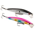 thumbnail image 6 of 2PC Durable Fishing Lures Jigs 10cm/8.5g Minnow Lure Bait 10 Colors Simulation Fake Bait for Topmouth Culter Bass bass, trout,, pike snook, salmon, redfish, 6 of 9