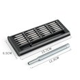 thumbnail image 3 of Destornillador de acero 25 en 1 Con caja de almacenamiento Soledad, 3 of 10