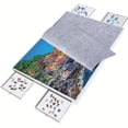thumbnail image 1 of Tabla de rompecabezas BZSeed de 1500 piezas con cajones y cubierta, 34 x 26 pulgadas, 1 of 7