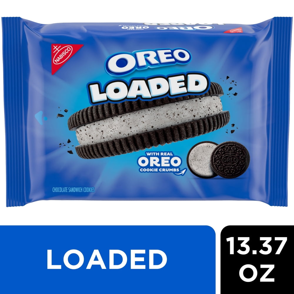 Nabisco OREO Loaded Chocolate Sandwich Cookies 13.37 oz - 5 Pack