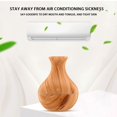 thumbnail image 4 of Humidifier For Home Room And Bathroom Aroma Diffuser With Wood Grain Design Operation Durable ABS Material Versatile Moisturizer For Comfortable Living Space Warm Air Humidifiers Small Compact Wipes, 4 of 4
