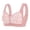 Pink, variant on Daisy Bras for Older Women Front Closure No Underwire Breathable Bras Comfy Full Coverage Push up Bralettes Beige 46