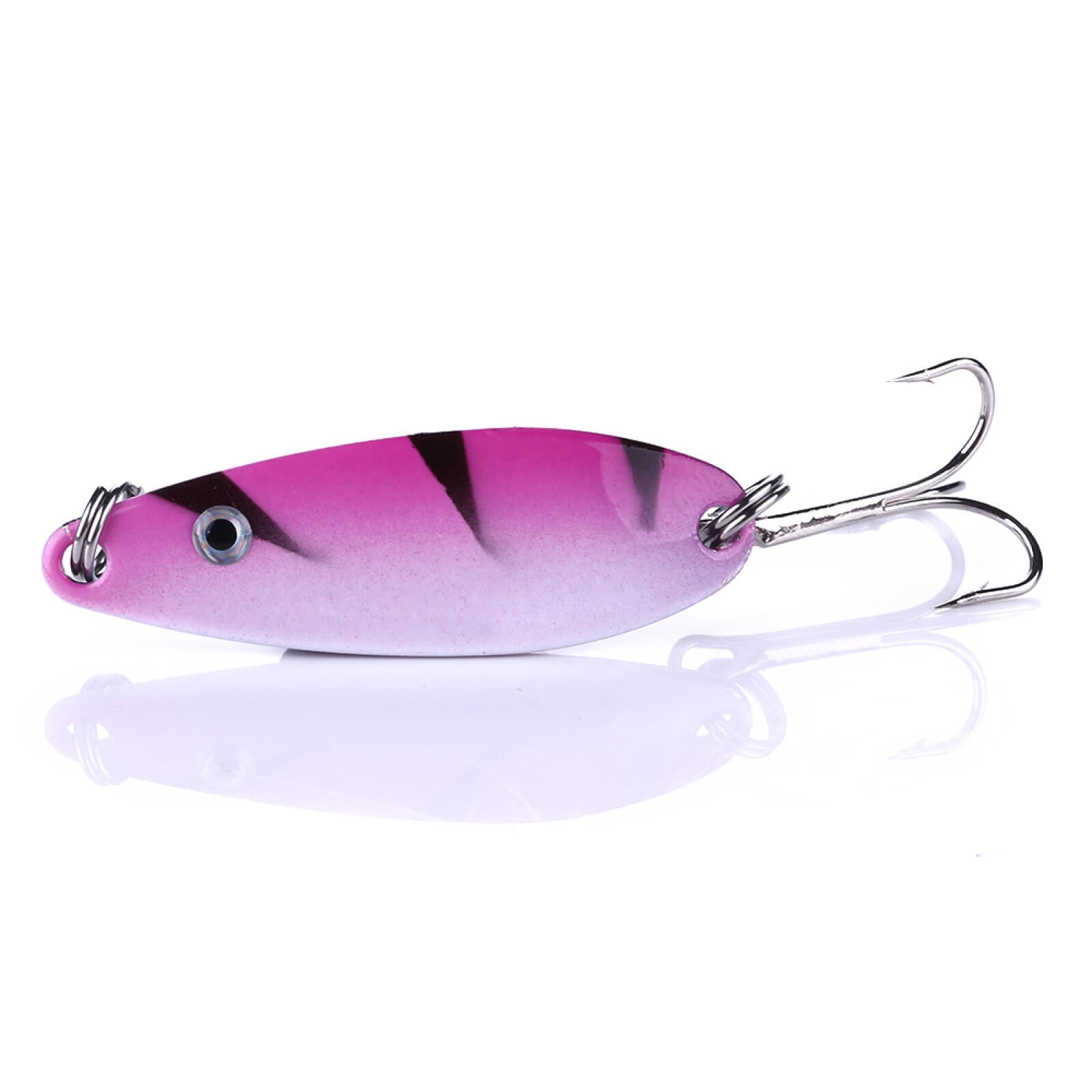 Fishing Lures Fishing Spoons, HENGJIA 12 PCS Hard Lures Saltwater Spoon Lures Casting Spoon Ice Fishing Jigs for Trout Bass Pike Walleye Crappie Bluegill 1/9oz 1/7oz 1/5oz 1/4oz 2/7oz 2/5oz 1/3oz